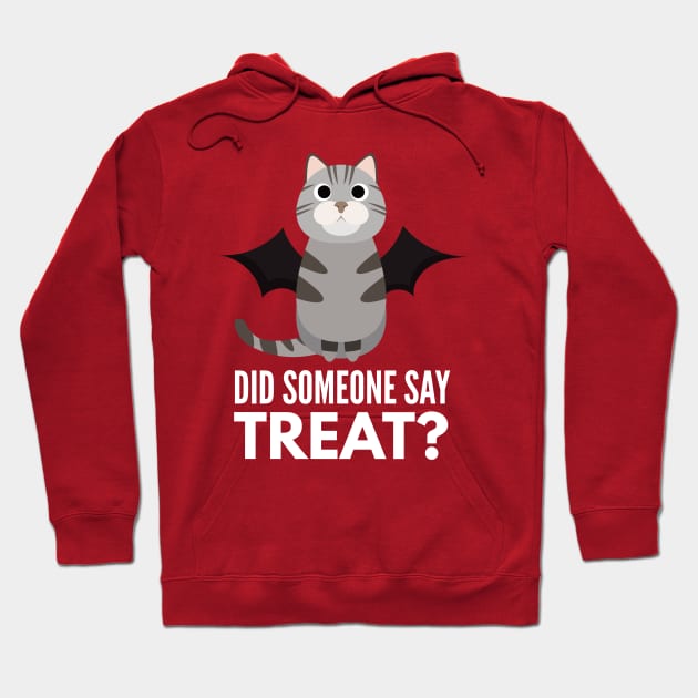 American Shorthair Halloween Trick or Treat Hoodie by DoggyStyles